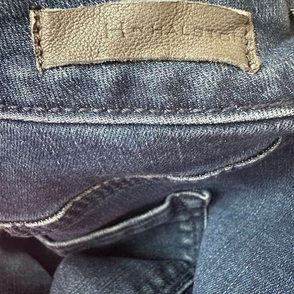 H by Halston premier designer jeans size 20W straight crop back seam‎ and pleat - Picture 9 of 10